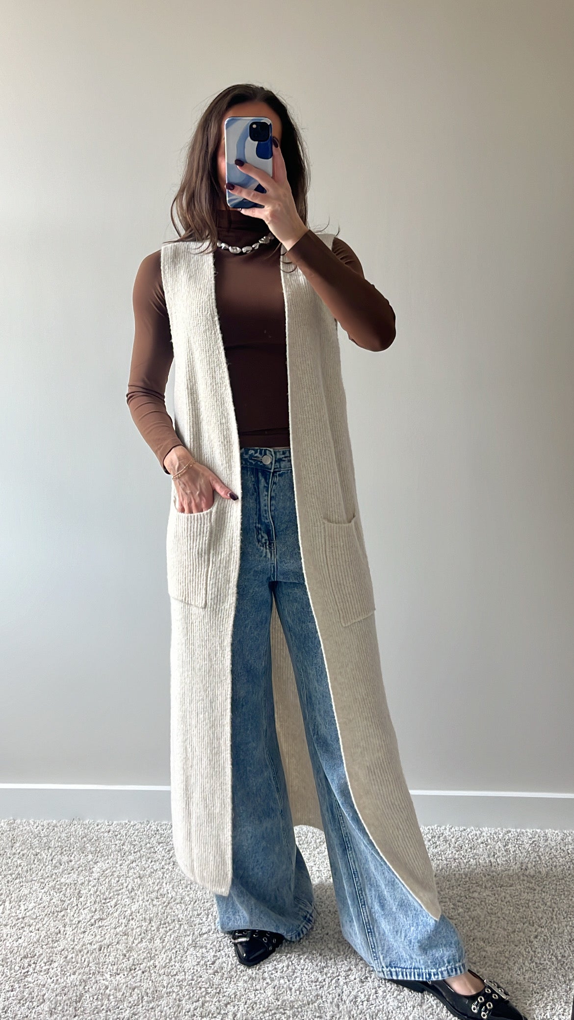Creamsicle Longline Cardigan