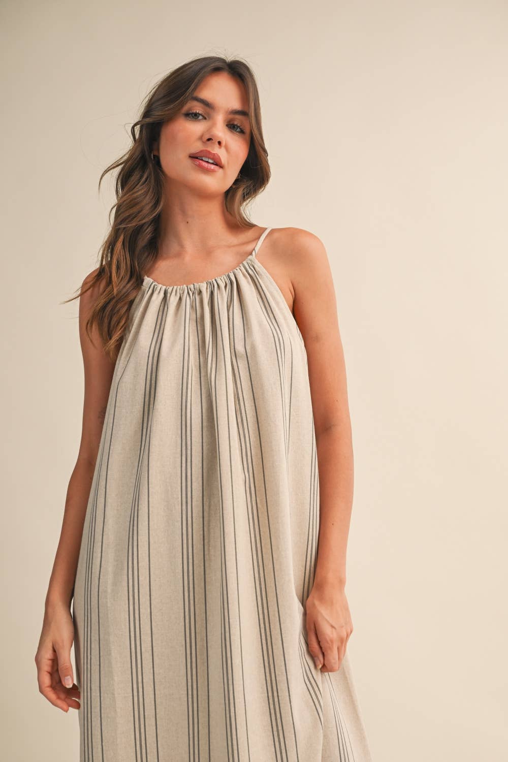 Capri Coast Midi Maxi Dress
