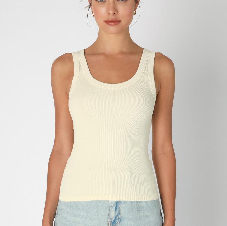 Cozy Day Ribbed Knit Tank