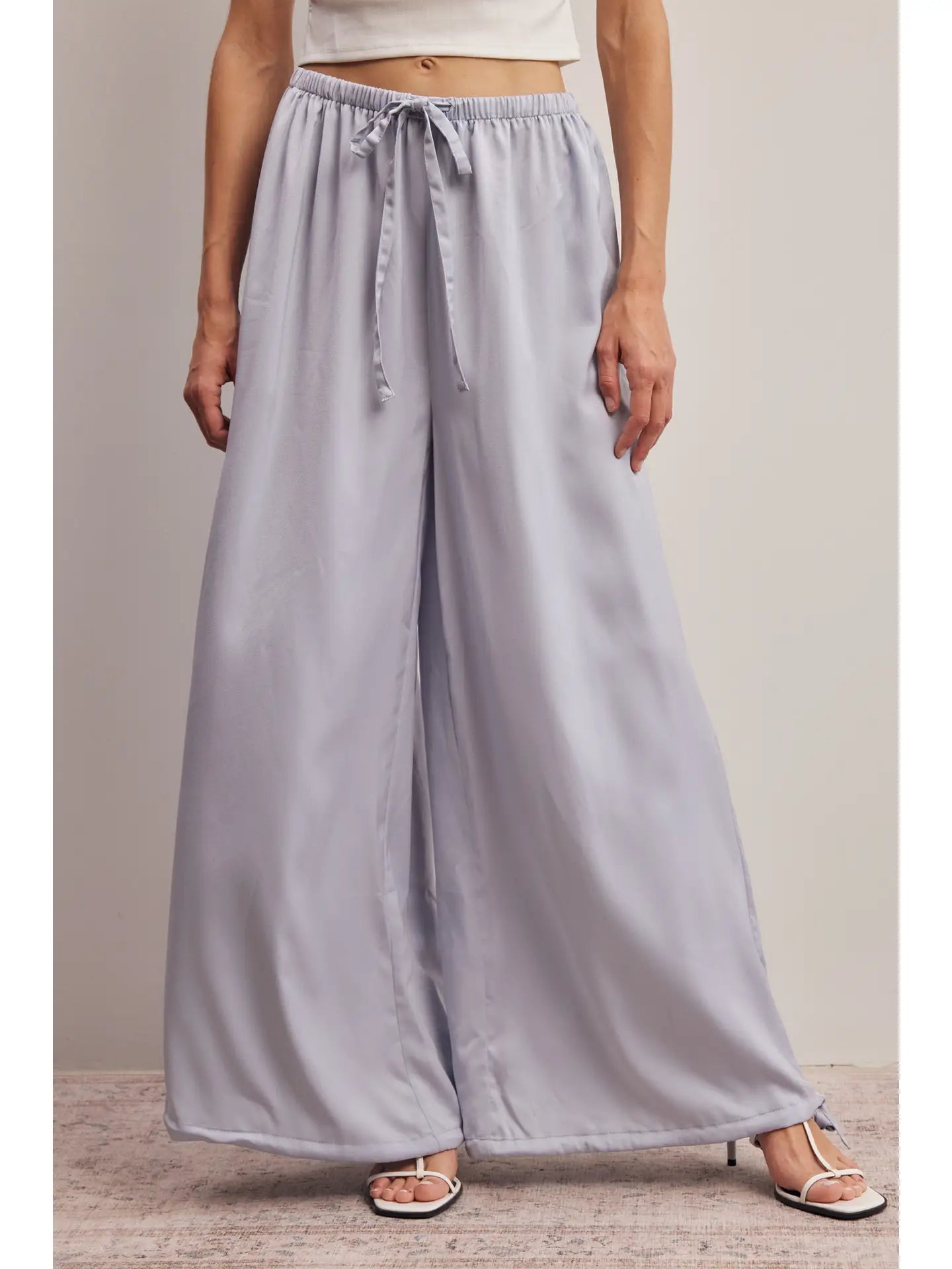 Ocean Mist Silk Pants