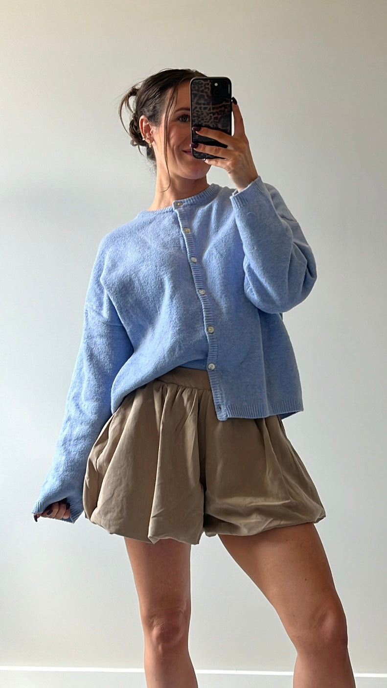 Cream Coast Cardigan Sweater