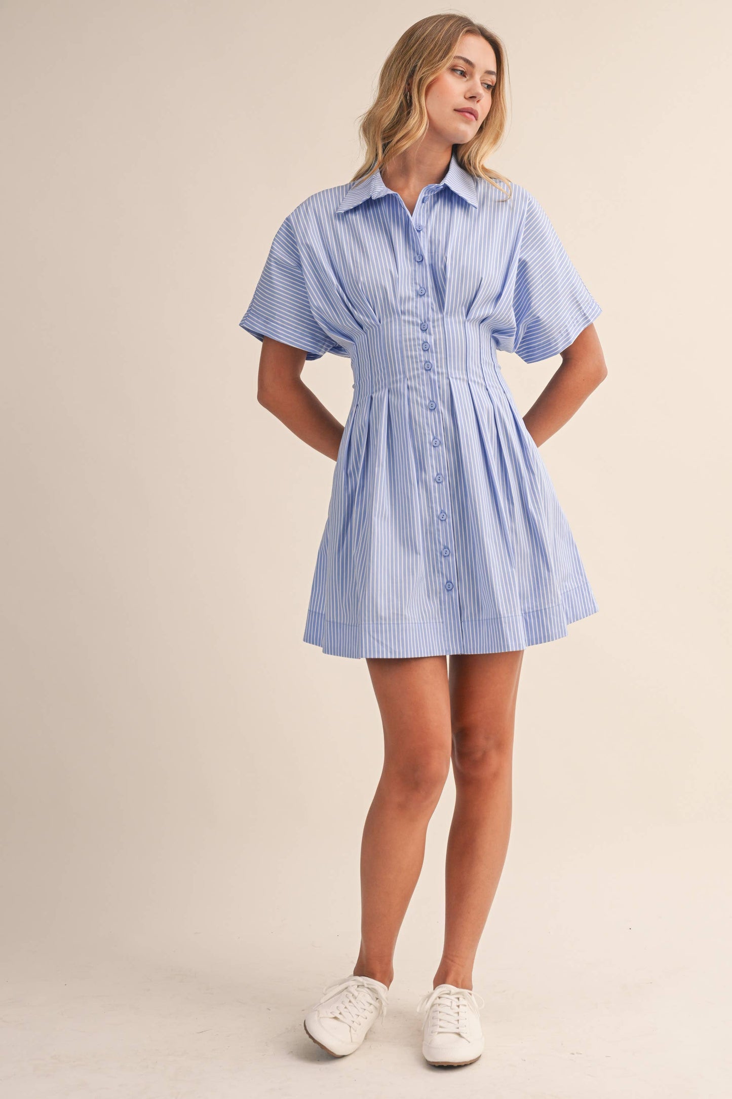 Seabreeze Pinstripe Dress