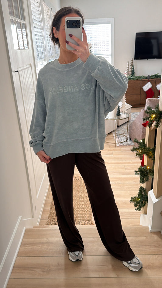 Silver Mist Crewneck