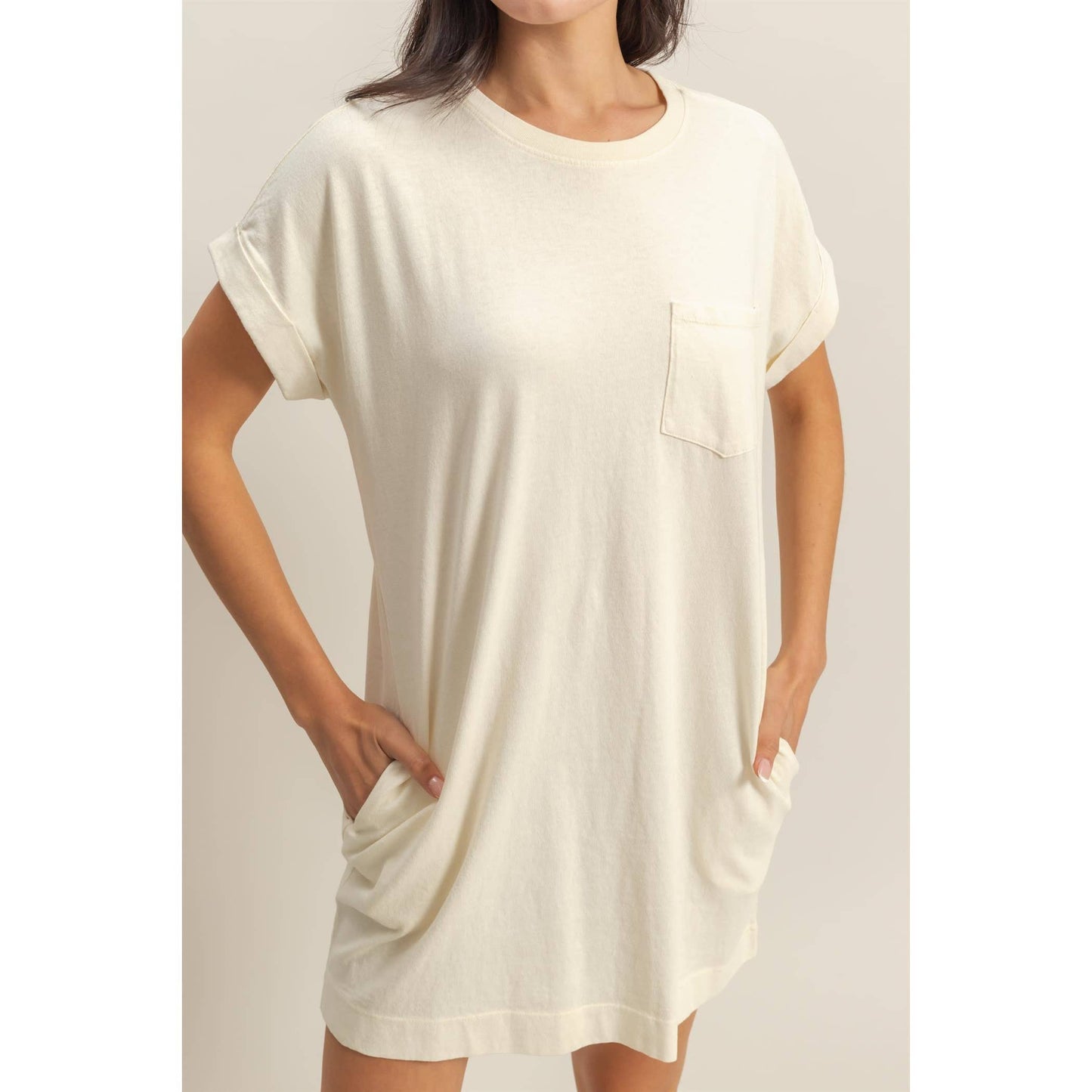 Unwind In Style T-Shirt Dress