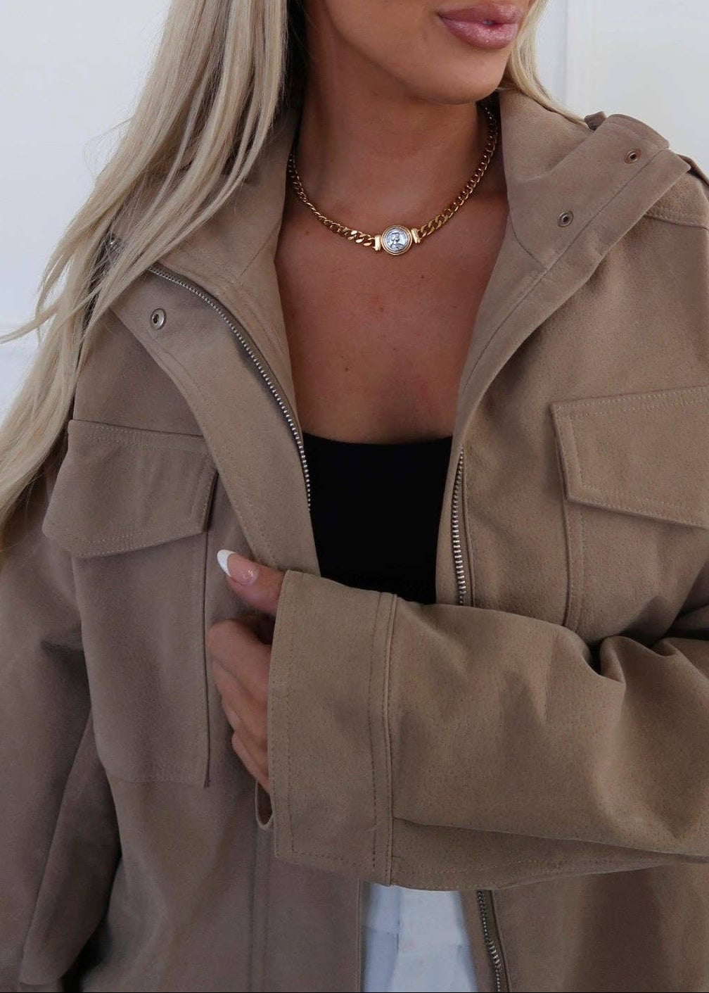 Via Roma Medallion Necklace