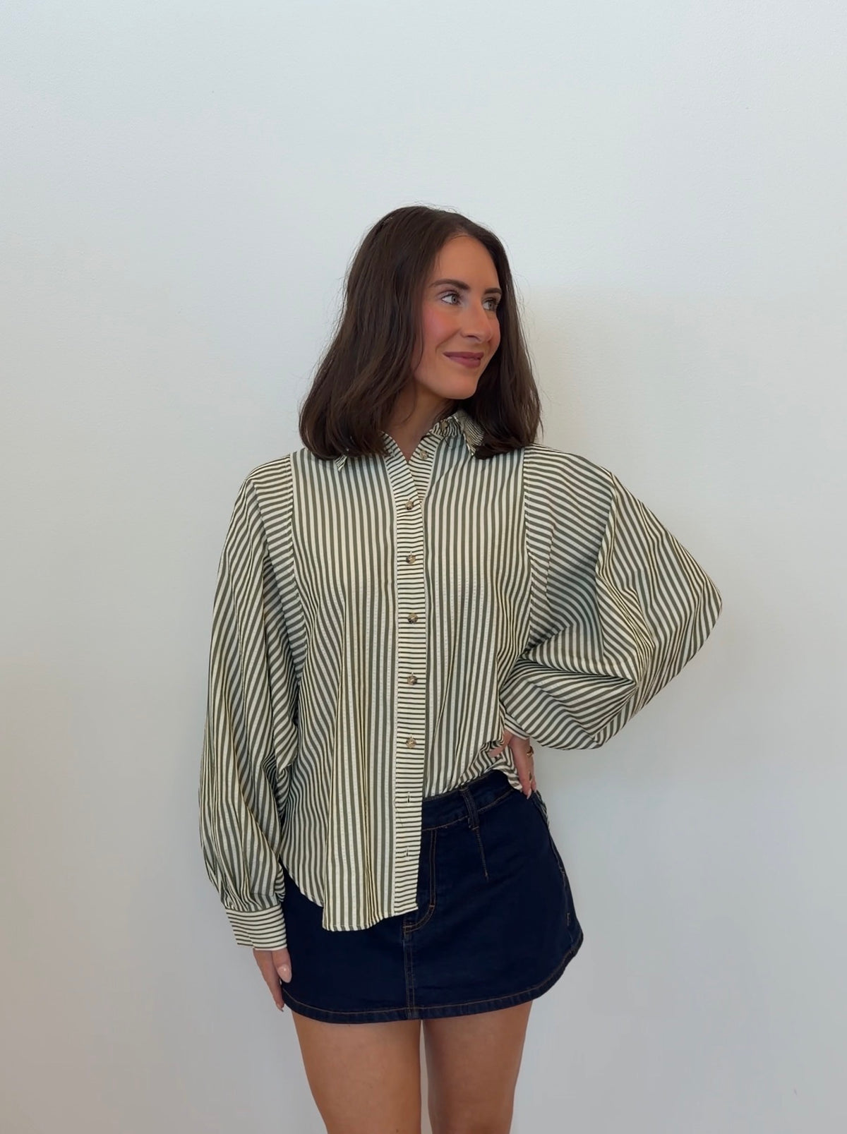 French Cafe Button Down Shirt