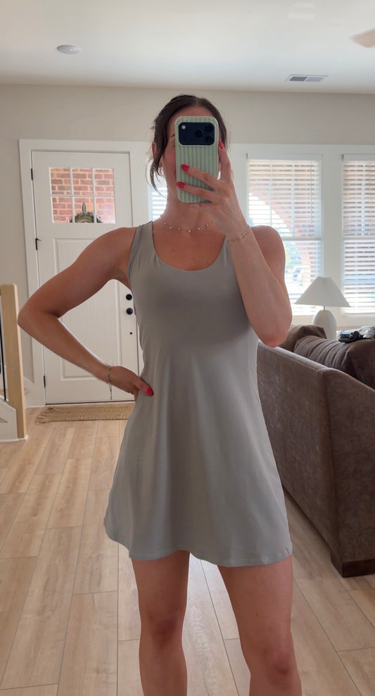 Daily Active Tennis Romper Dress