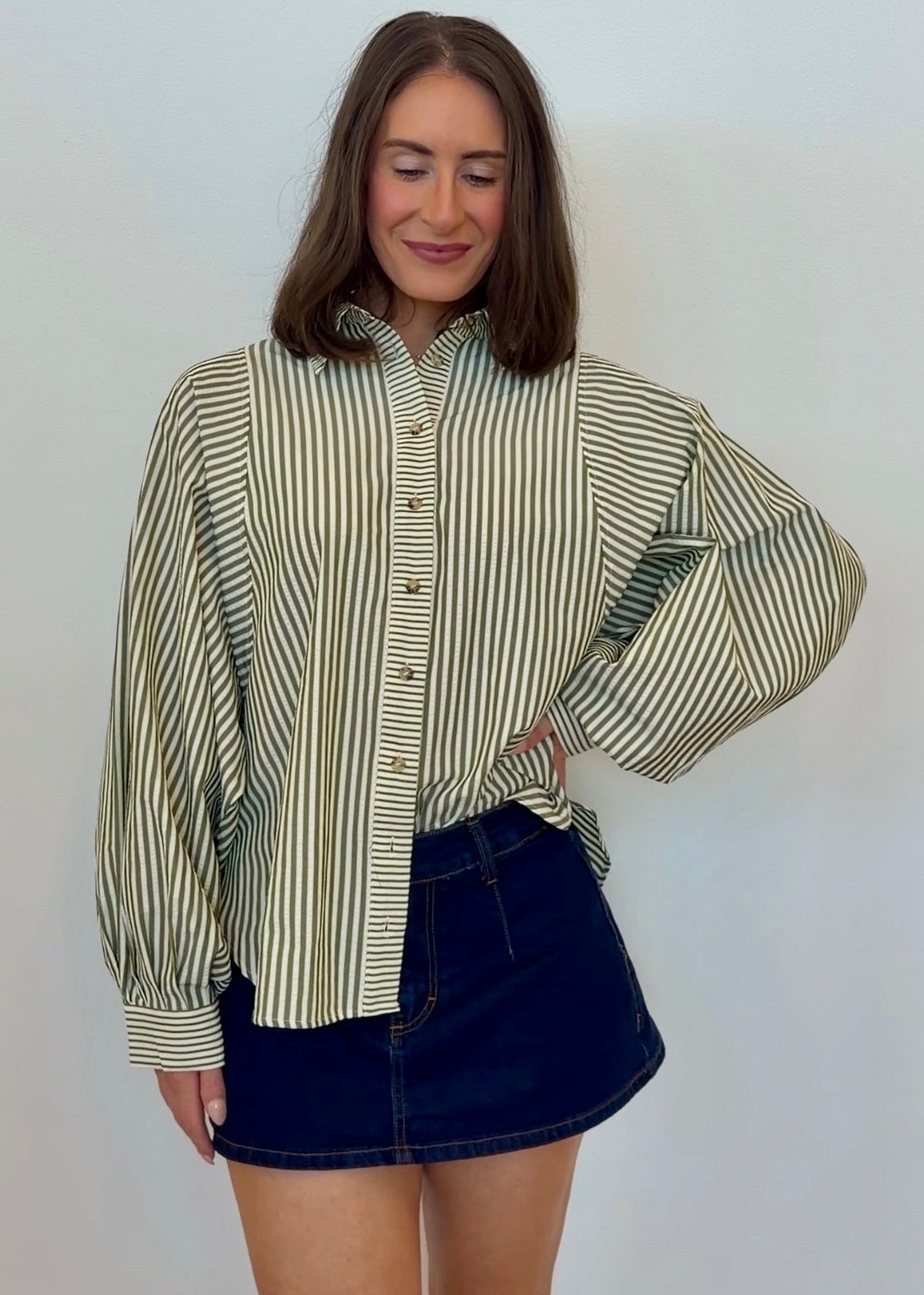 French Cafe Button Down Shirt