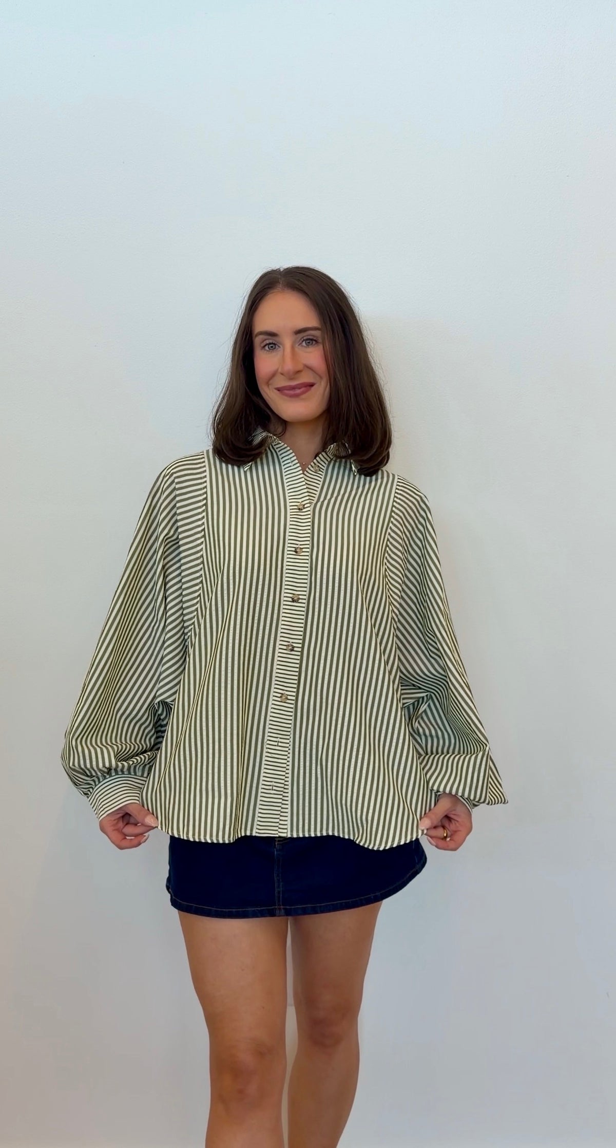 French Cafe Button Down Shirt