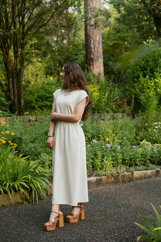 Tuscan Countryside Maxi Dress