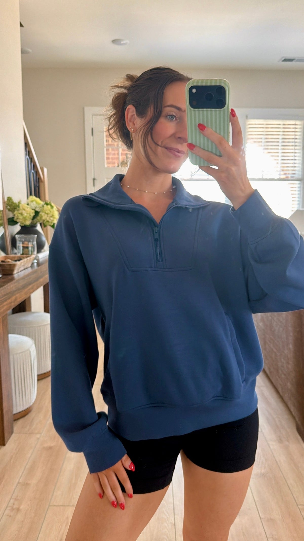 Roam Free Modal Quarter Zip Pullover