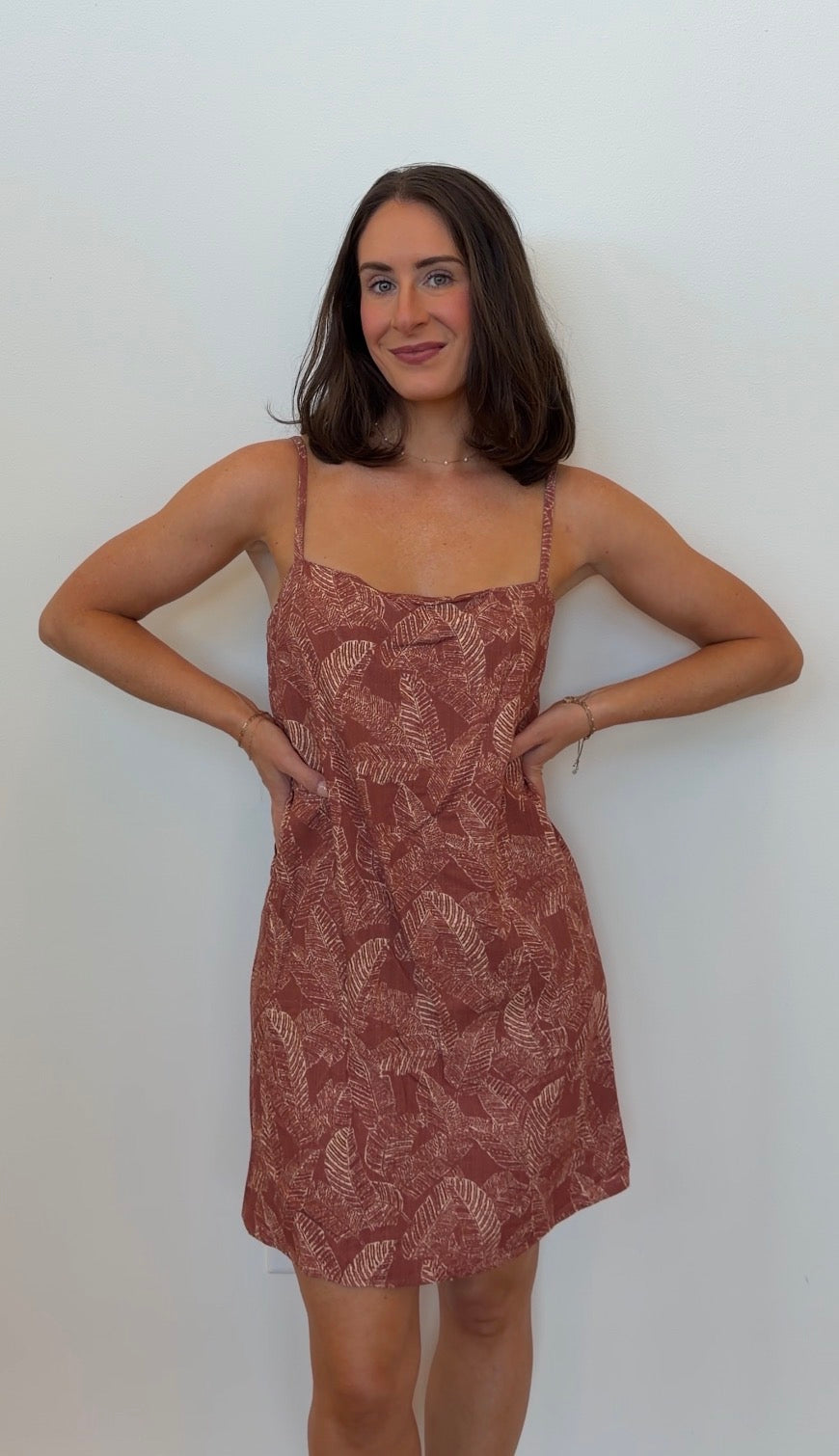 Tulum Palms Mini Dress