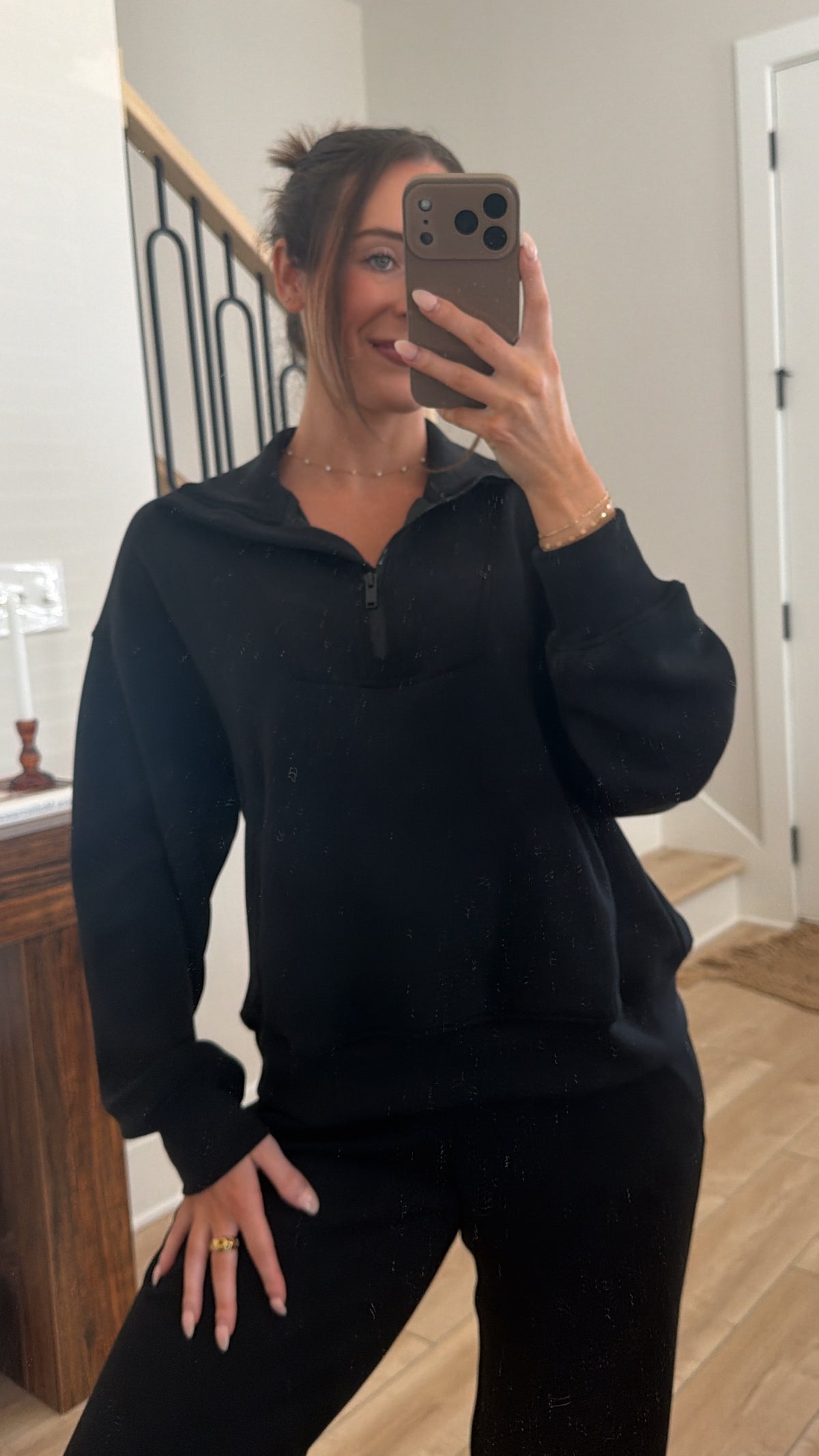 Roam Free Modal Quarter Zip Pullover