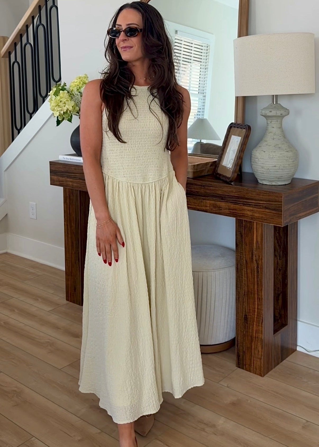 Summer Breeze Smocked Maxi Dress