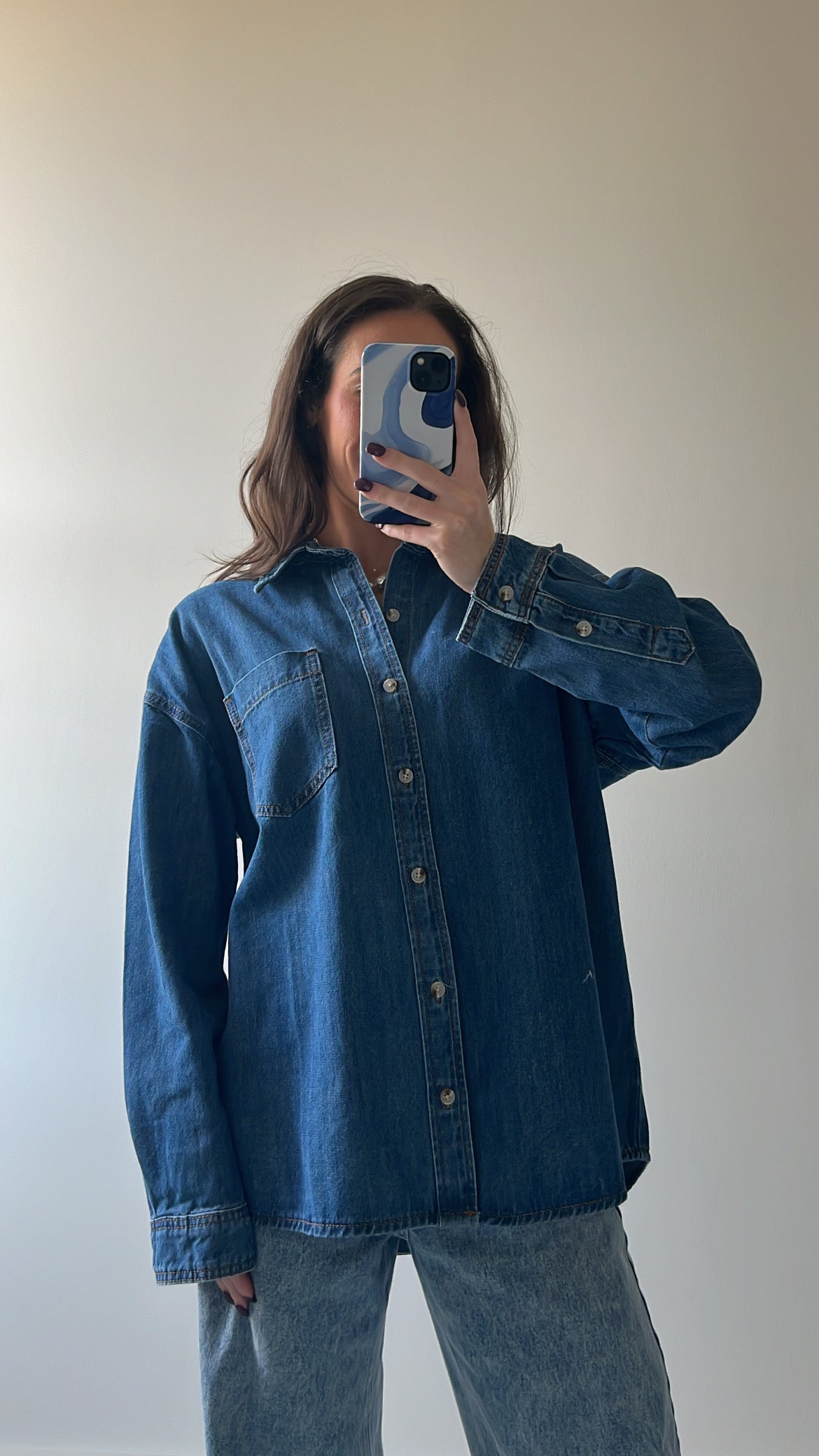Spiked Cafè Button Down Top