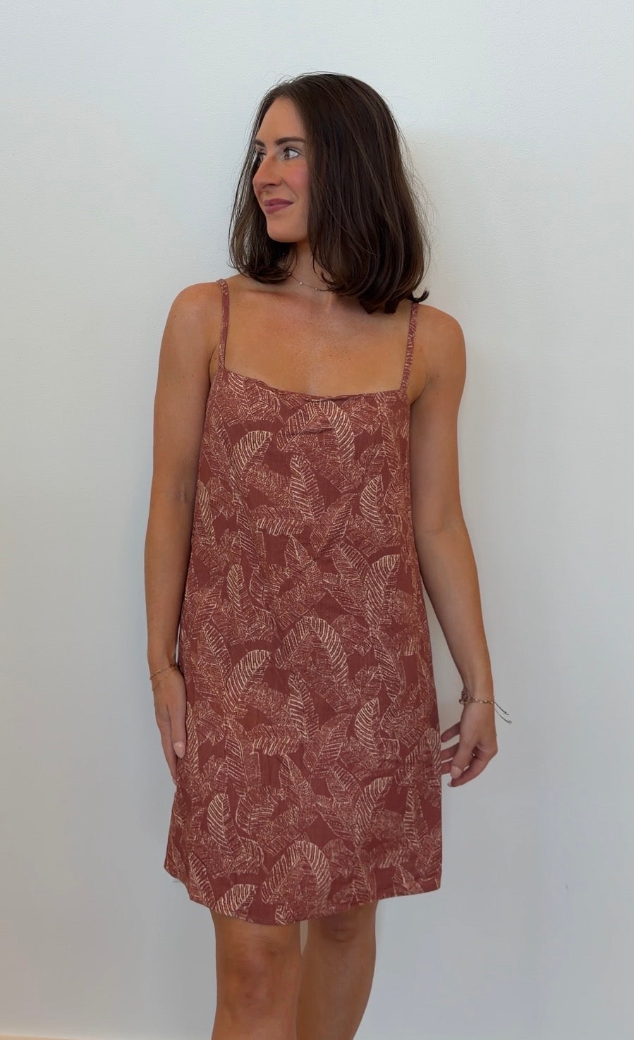 Tulum Palms Mini Dress