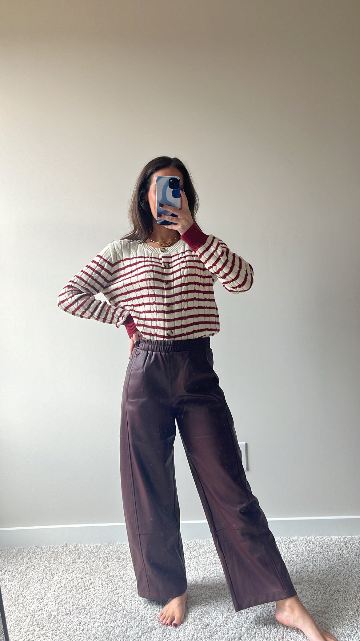 Venezia Leather Pants