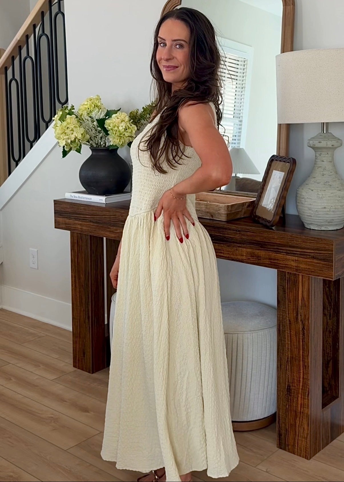 Summer Breeze Smocked Maxi Dress