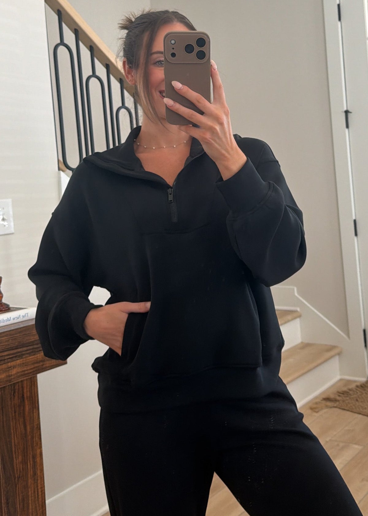 Roam Free Modal Quarter Zip Pullover