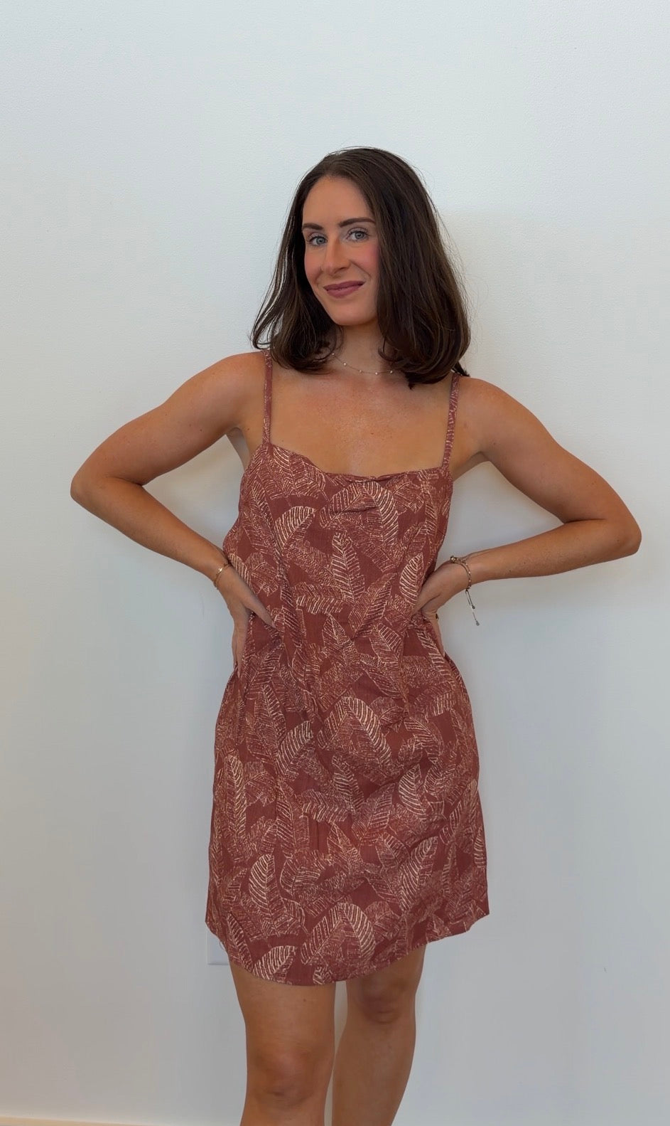 Tulum Palms Mini Dress