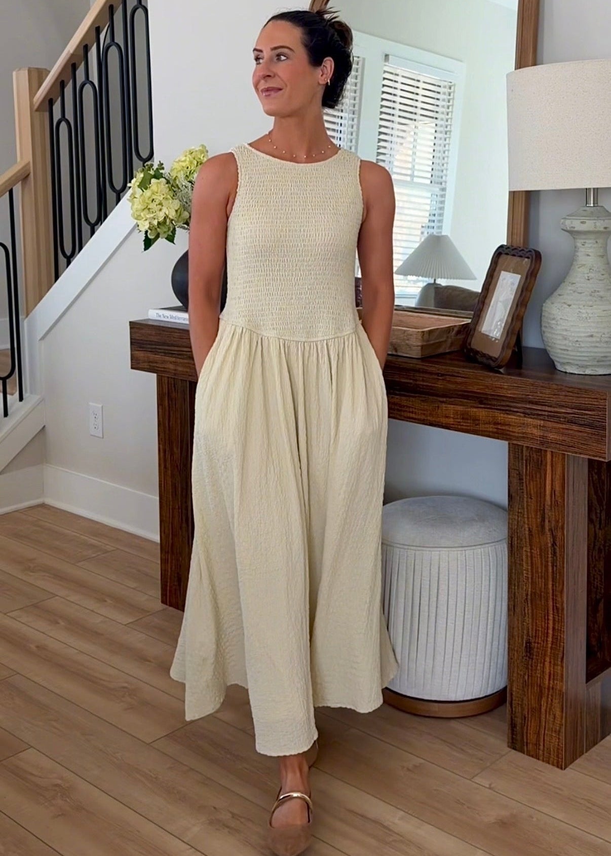 Summer Breeze Smocked Maxi Dress