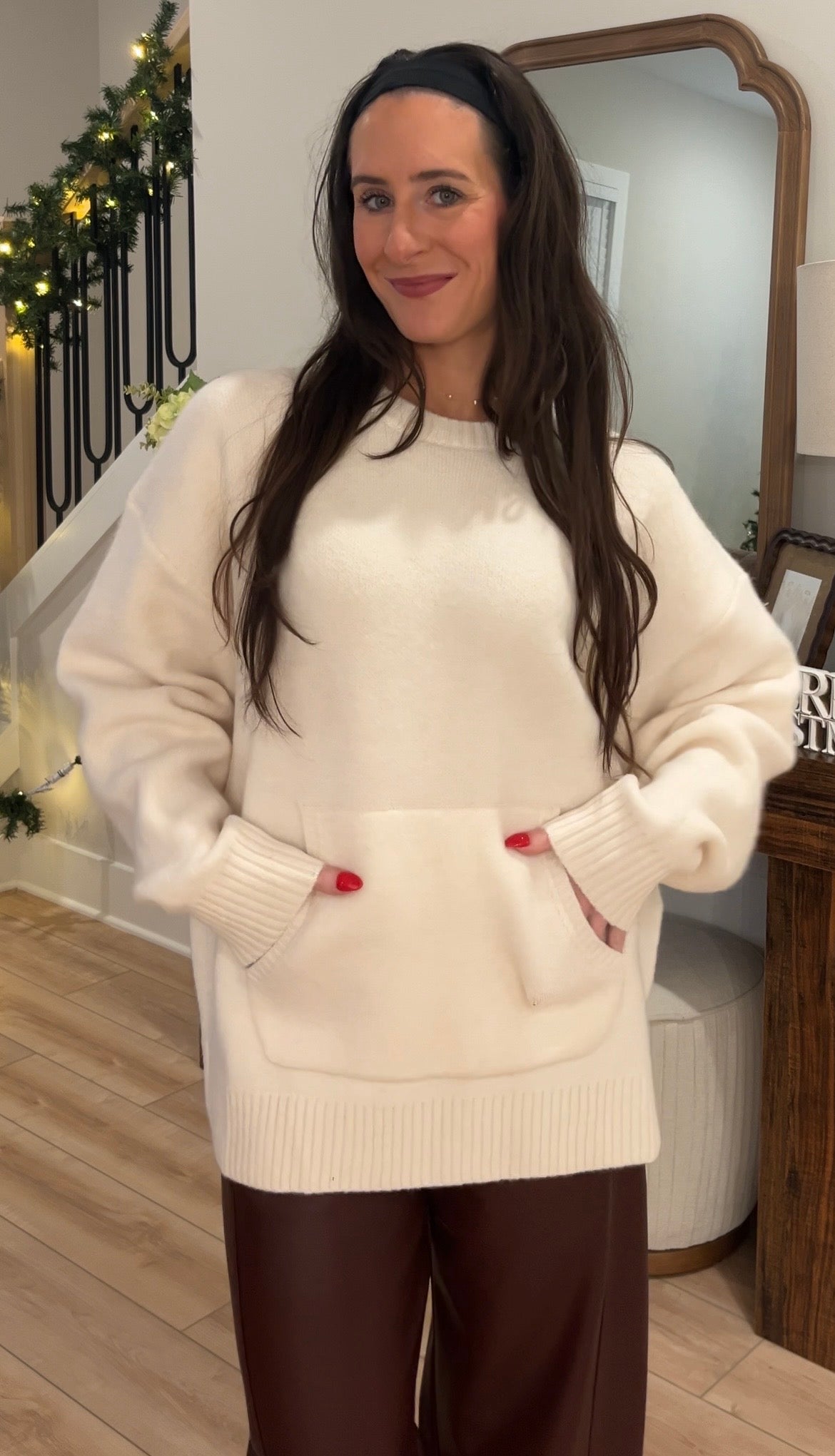 Cappuccino Knit Sweater