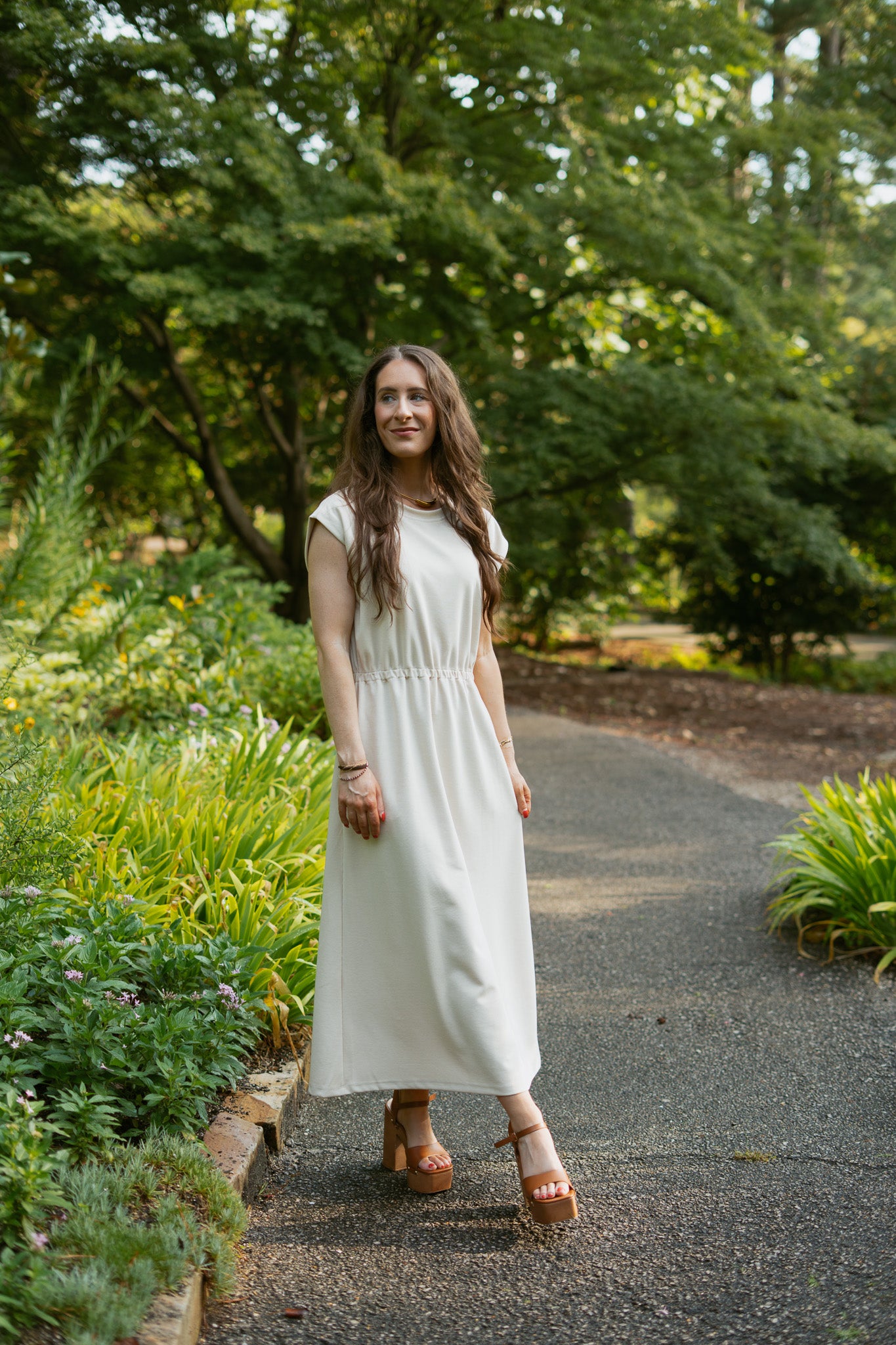 Tuscan Countryside Maxi Dress