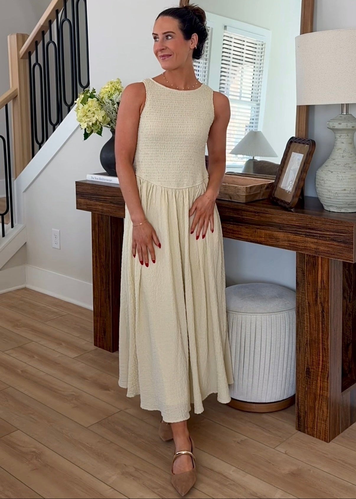Summer Breeze Smocked Maxi Dress