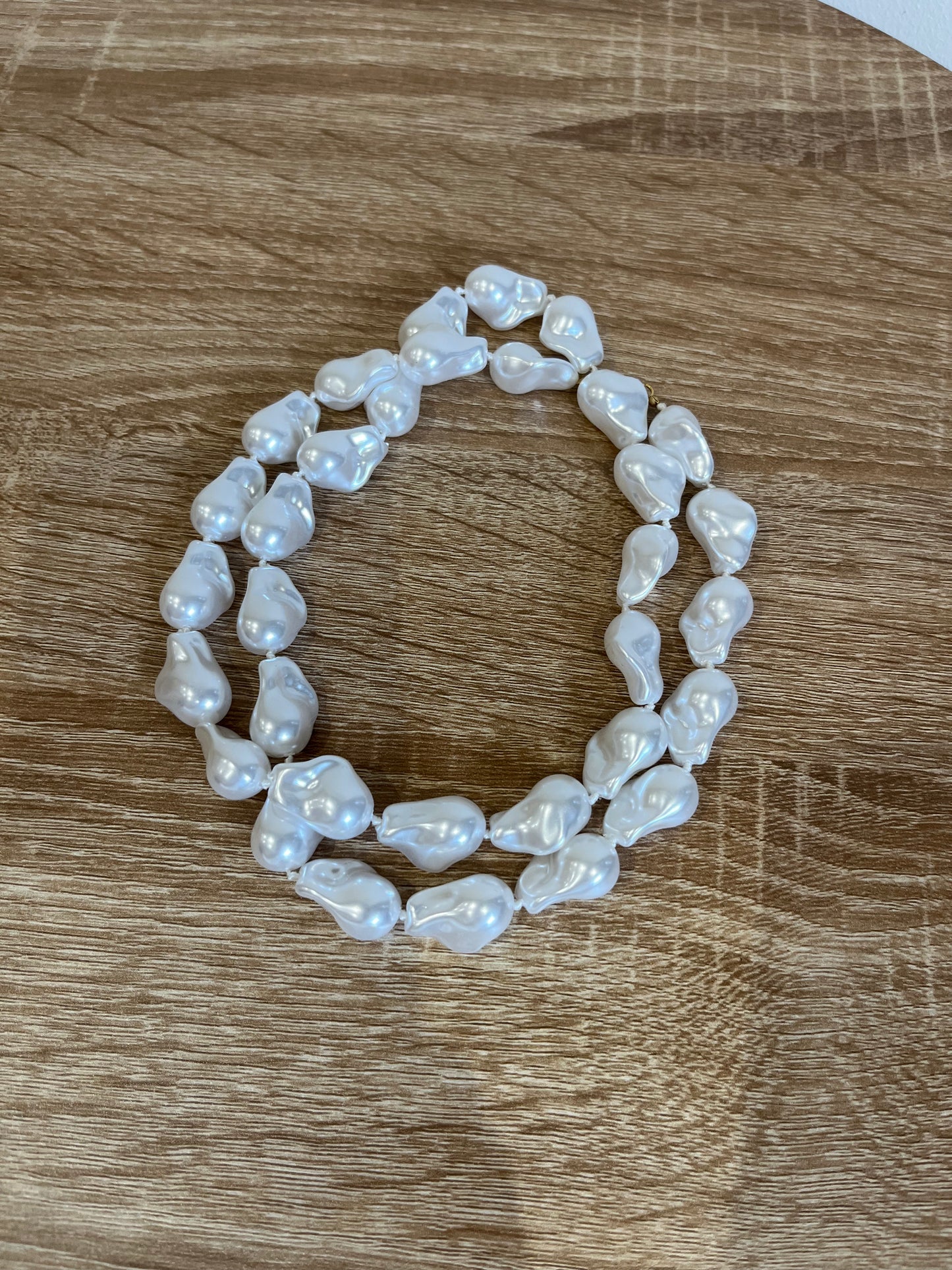 Pearl Pacifica Double Wrap Necklace