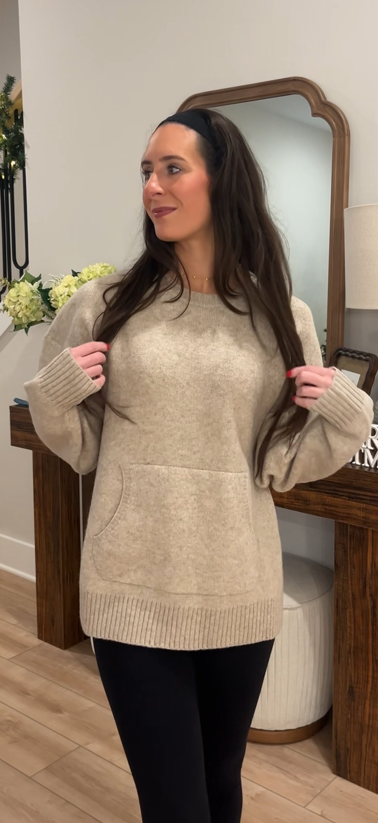 Cappuccino Knit Sweater