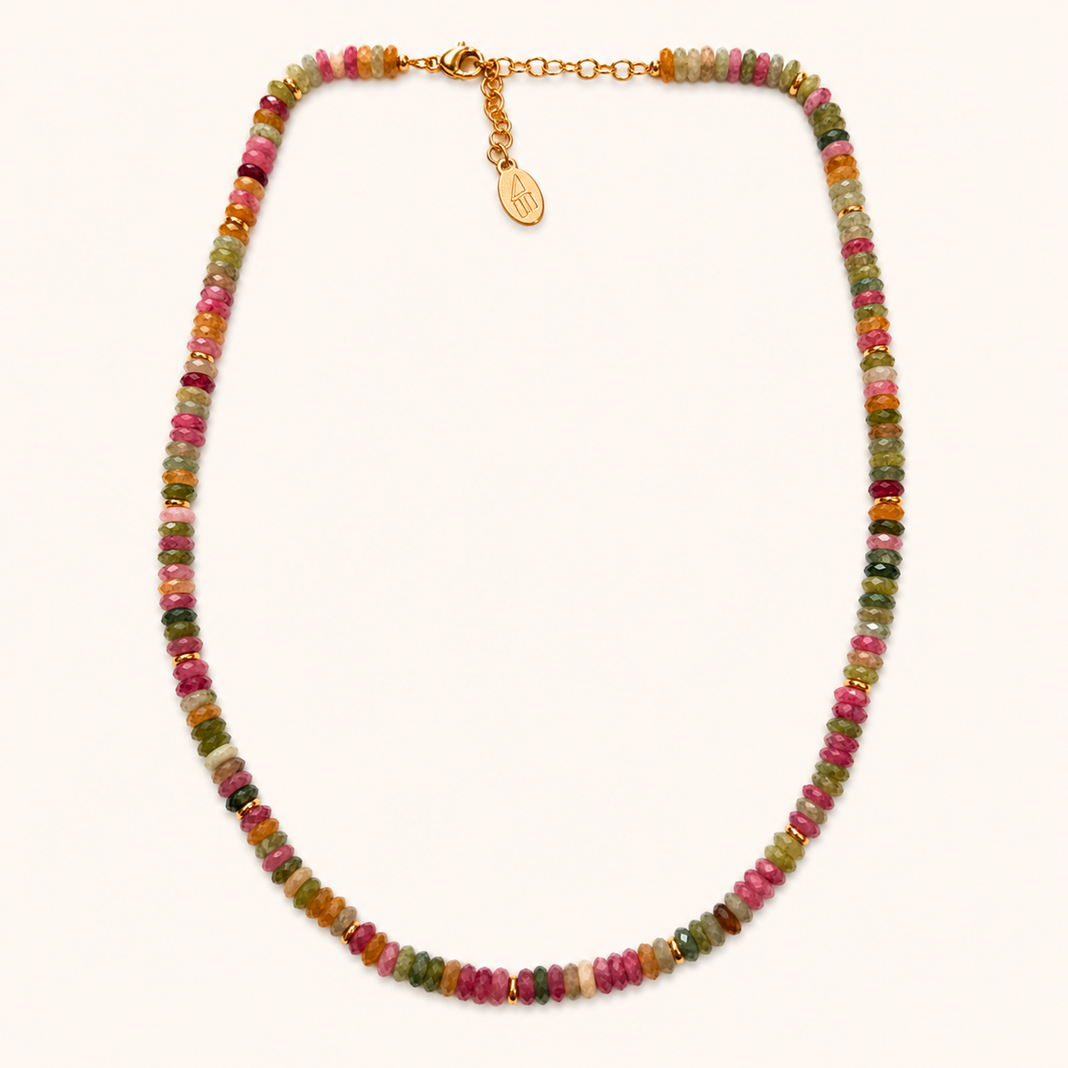 Orange Crush Beaded Necklace