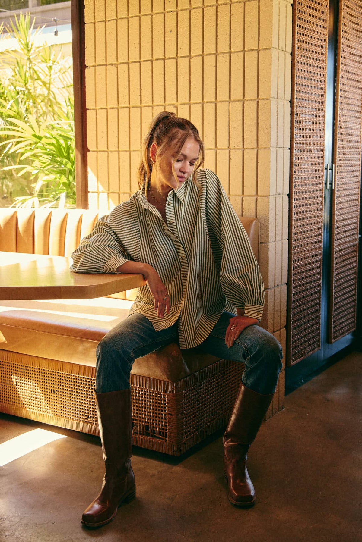 French Cafe Button Down Shirt