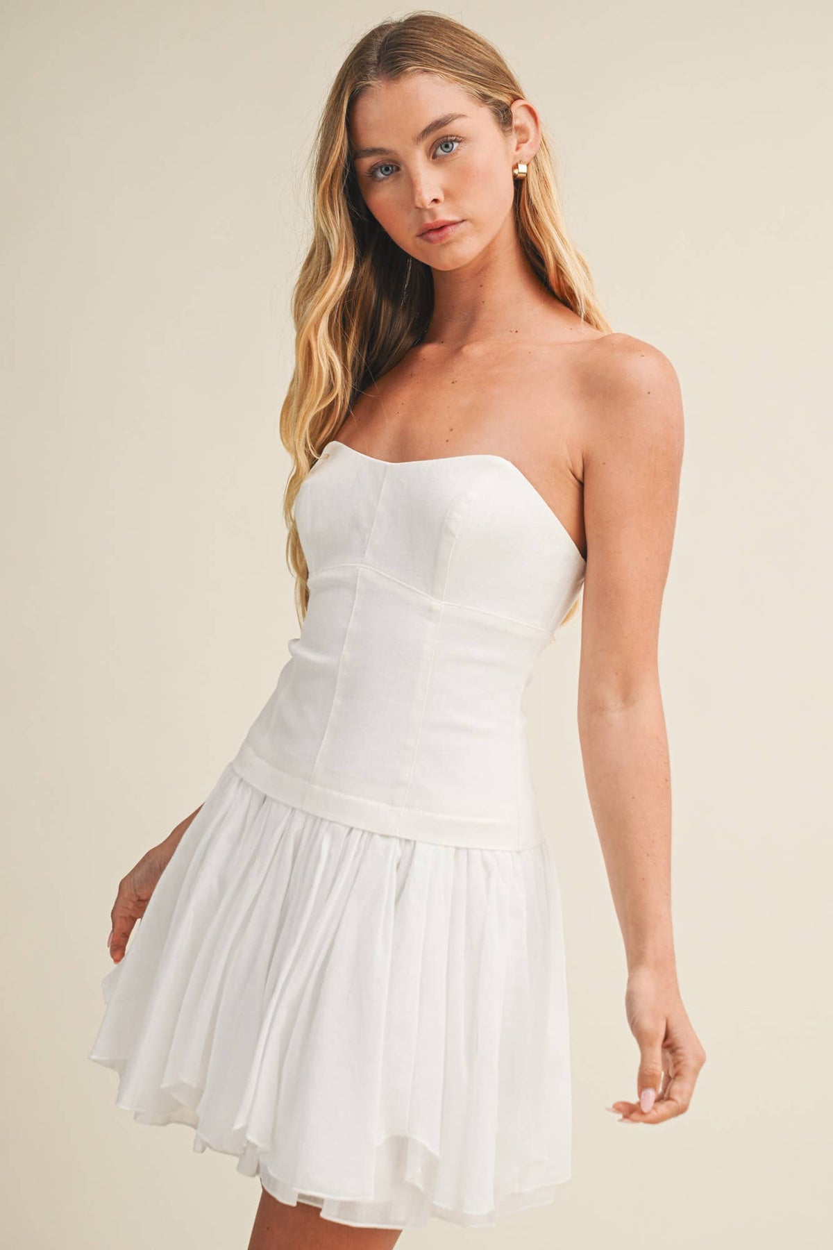Fall Fever Drop Waist Dress