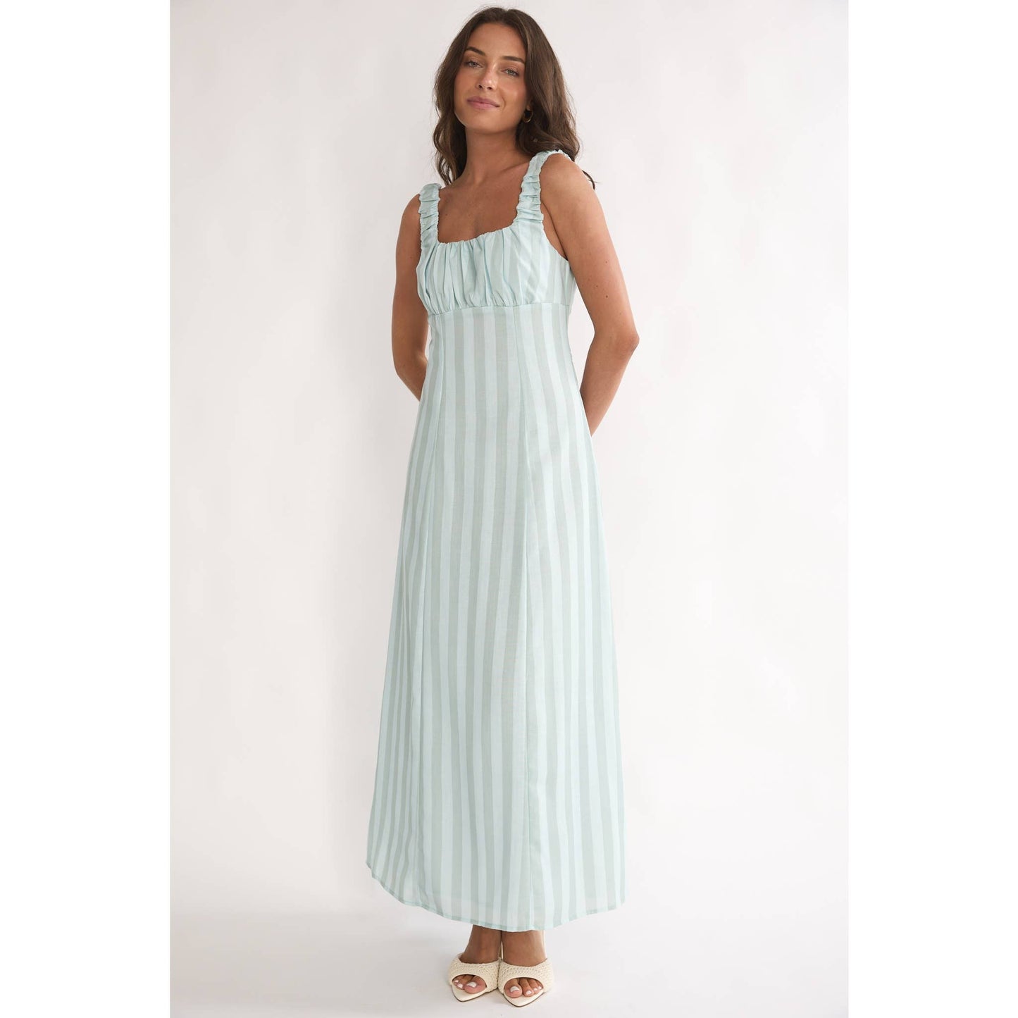 Ocean Showers Maxi Dress