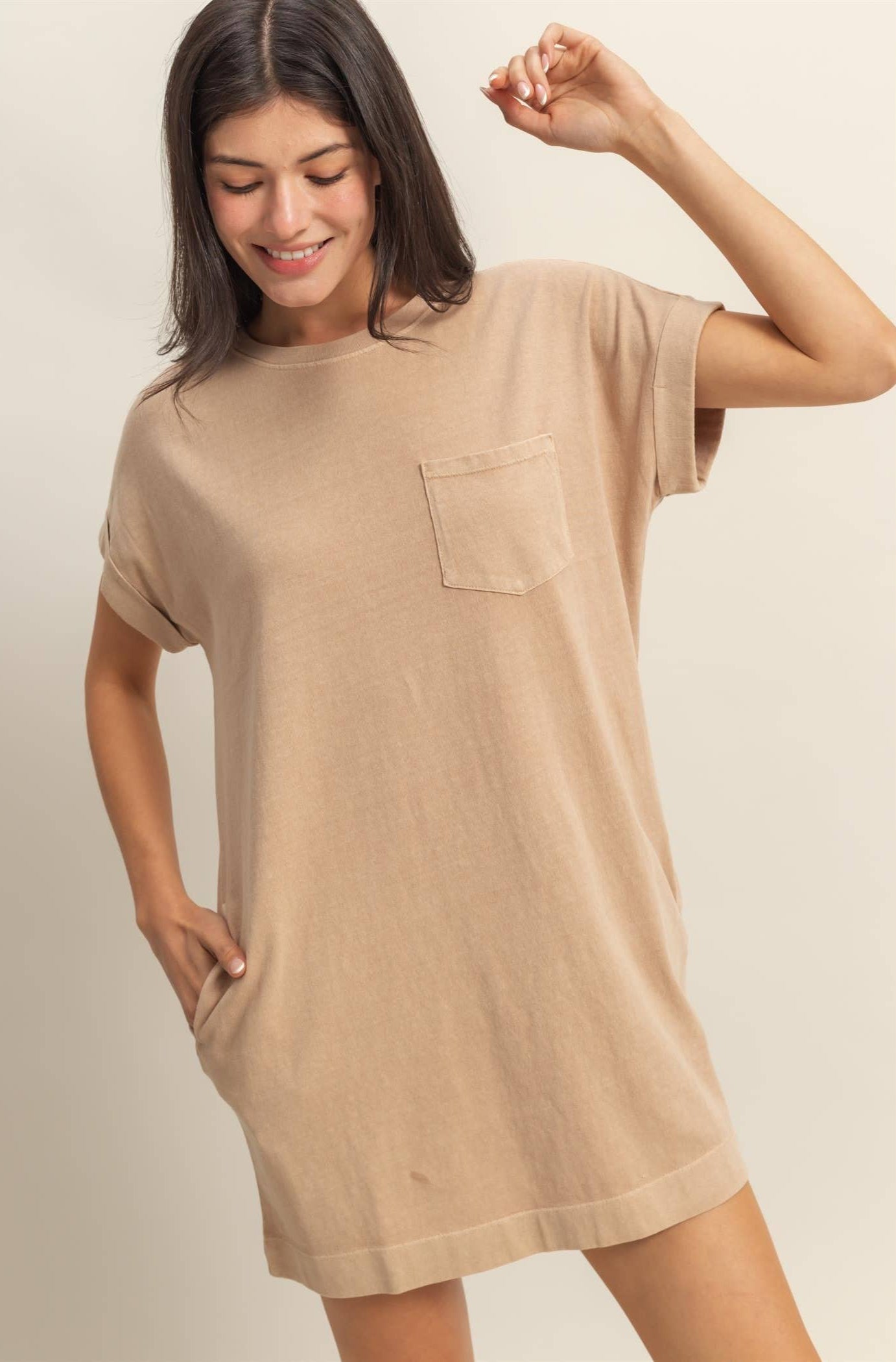 Unwind In Style T-Shirt Dress