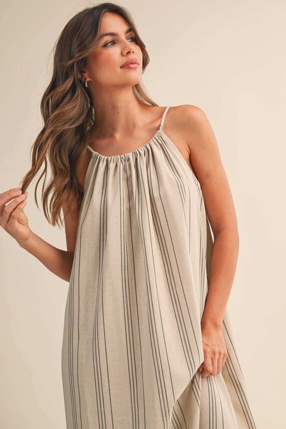 Capri Coast Midi Maxi Dress