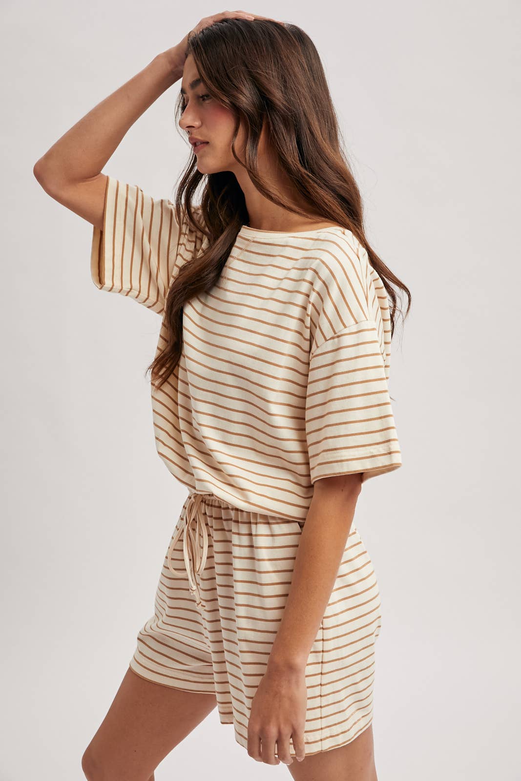 Dune Stripe Romper