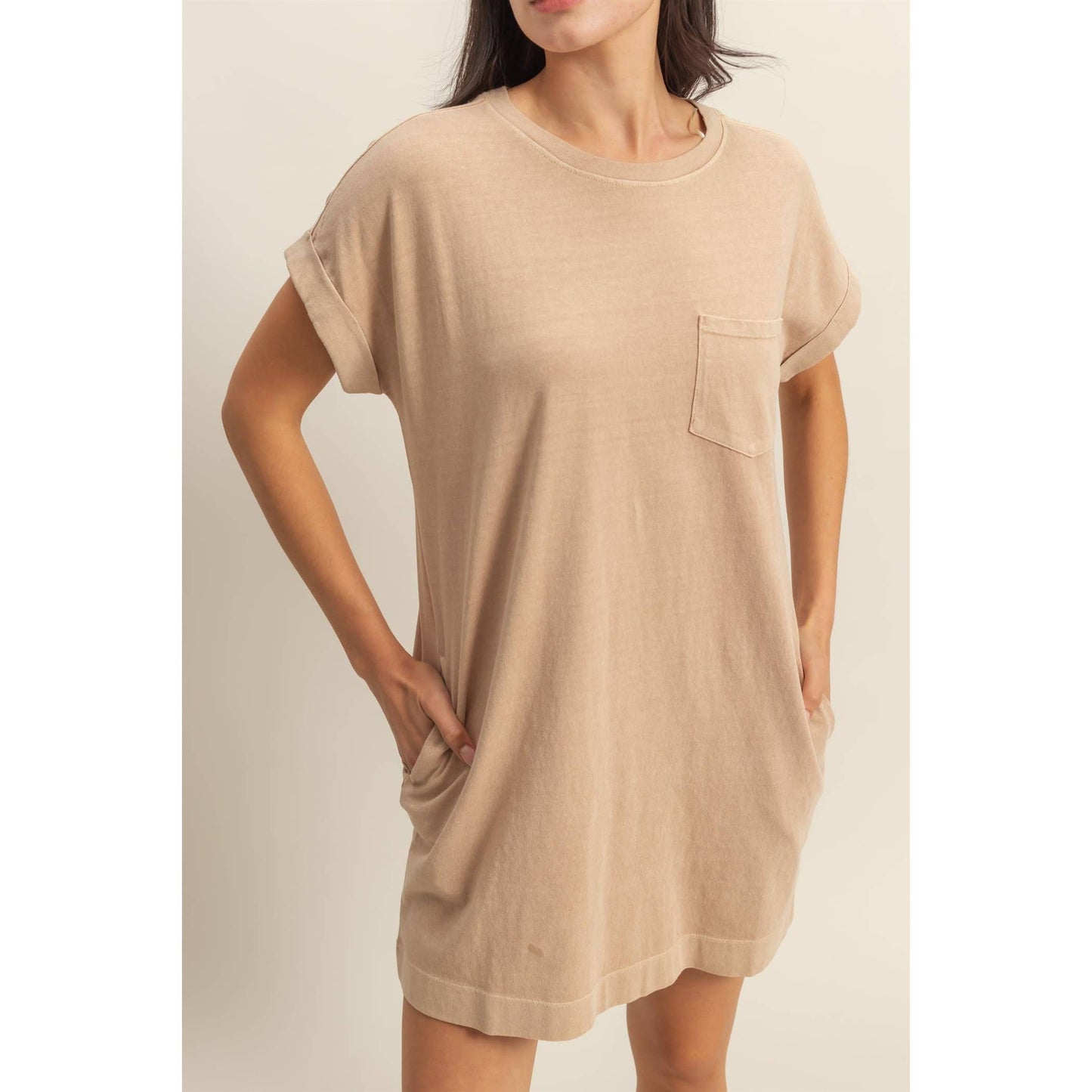 Unwind In Style T-Shirt Dress