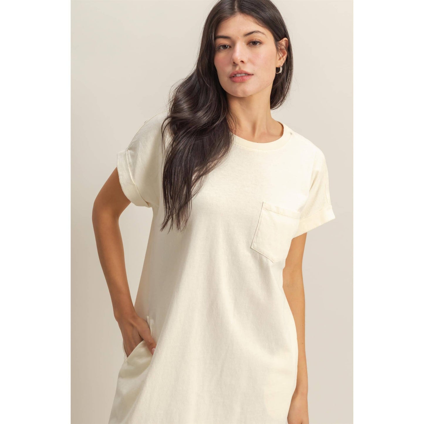 Unwind In Style T-Shirt Dress