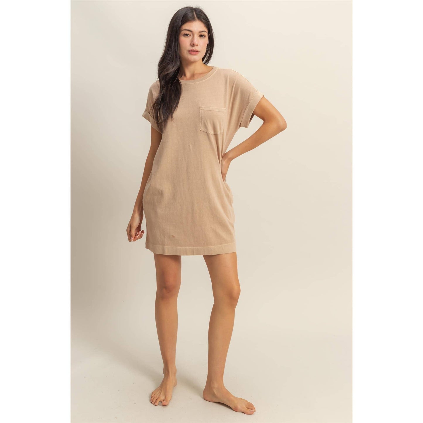 Unwind In Style T-Shirt Dress