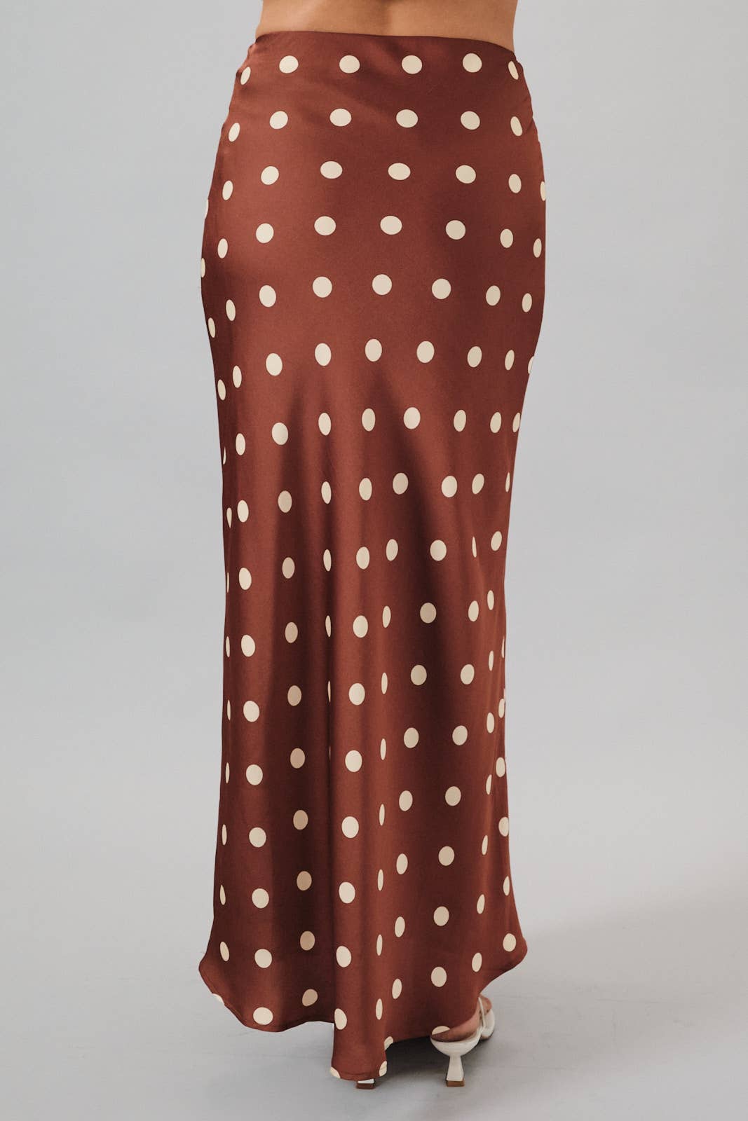 Parisian Polka Dot Midi Skirt