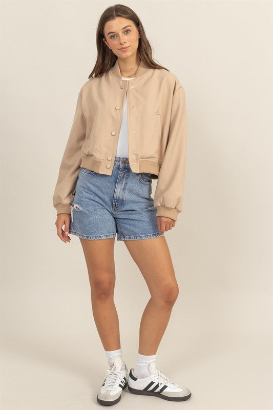 Rome Ready Bomber Jacket