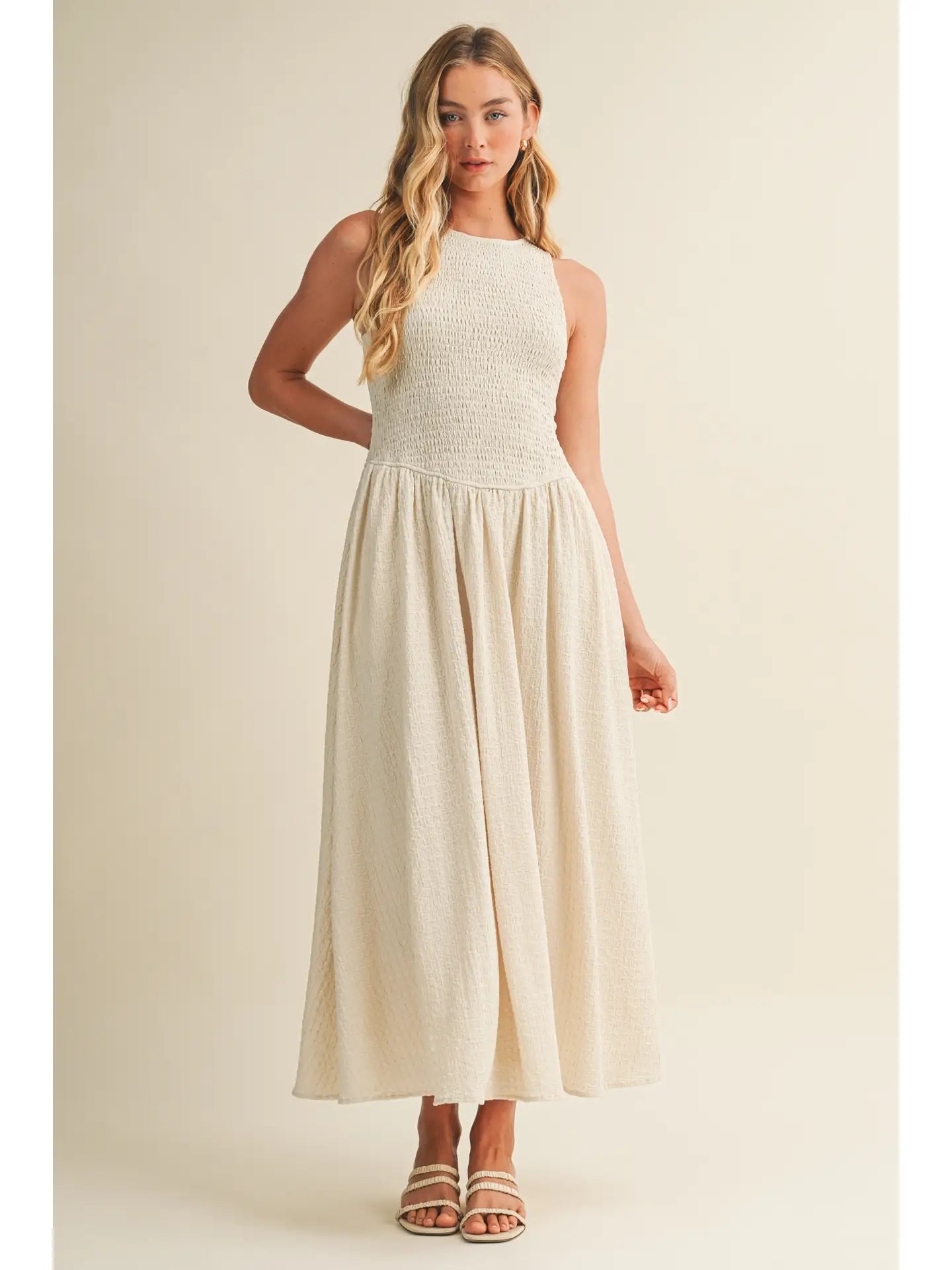 Summer Breeze Smocked Maxi Dress