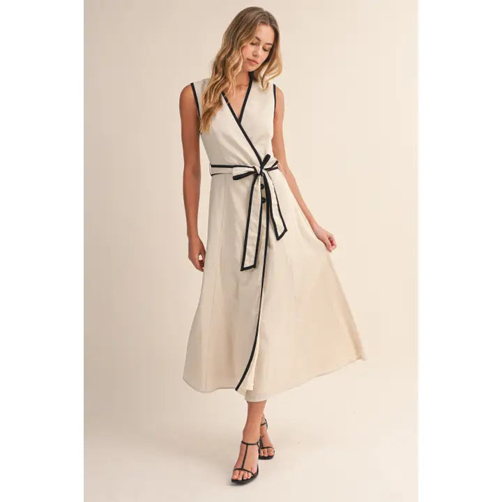 Taormina Wrap Midi Dress